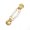 A, variant on Ladies Faux Pearl Chain Collar Clip Anti-exposed Brooch Shawl Silk Scarf Buckle Sweater Cardigan Collar Clip
