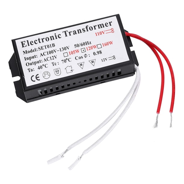 Controlador de fuente de alimentación de transformador electrónico, 110 V a 12 V Vto V electrónico Transformador electrónico Potencia Transformador electrónico Funcionalidad inteligente