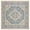 Blue/Cream, variant on Safavieh Beach House Mai Traditional Outdoor Area Rug, Beige/Cream, 6'7" x 6'7" Round
