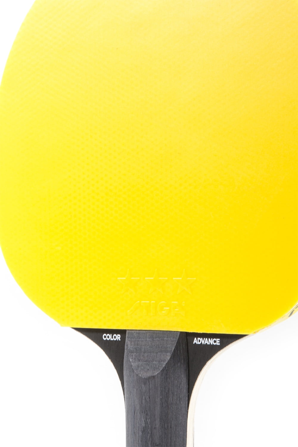 STIGA Pure Color Advance Performance-Level Colorful Table Tennis Racket (Yellow)