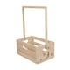 thumbnail image 3 of Caja de madera para baby shower, cesta de regalo, portátil y resistente, para guardar cosas de bebé. Estilo B, 3 of 9