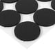 thumbnail image 4 of Almohadillas de goma protectoras ANGGREK 12 piezas protectores de piso autoadhesivos negros muebles sofá silla mesa, 4 of 8