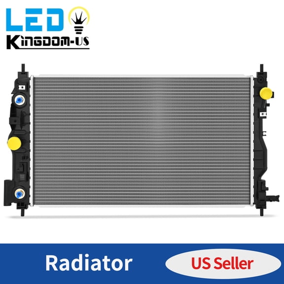 LEDKINGDOMUS Replacement Radiator for 2013-2014 Chevrolet Malibu, 2014-2016 Impala Limited, 2014-2020 Impala, 2010 Buick Allure, 2010-2016 LaCrosse, 2011-2017 Regal 2.4L/3.0L/3.6L V6/L4 ( GM3010538)