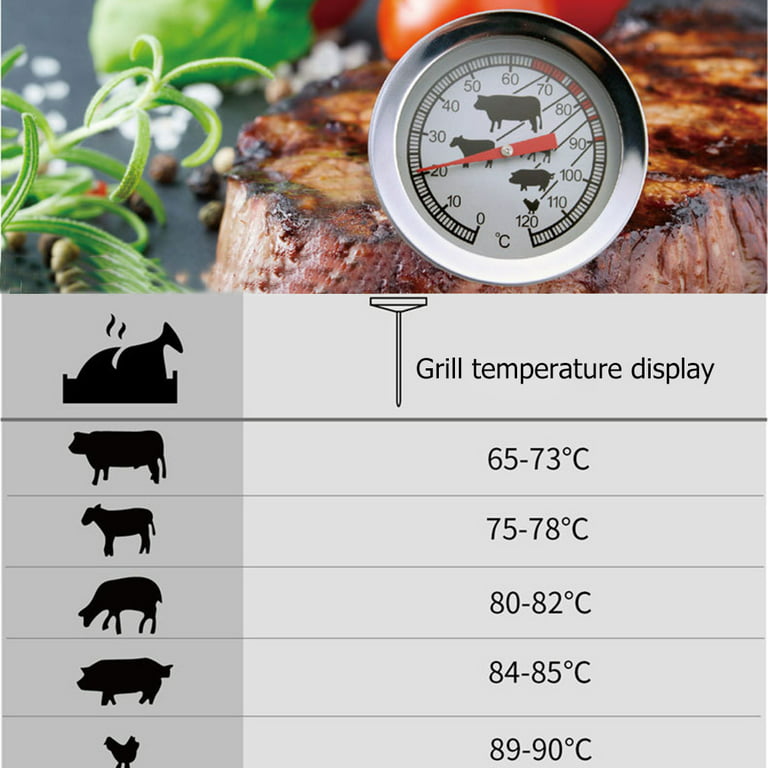 Digital Kitchen Food Thermometer For Meat Cooking Food Temperature Meter  Gauge