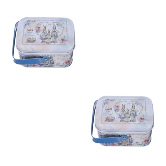 Cateissary Mini caja tarro maleta embalaje joyería Metal vacío cajas de dulces contenedor de almacenamiento fiesta de cumpleaños favores Type3 NO3