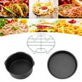 thumbnail image 1 of Pièces d'Accessoires pour Friteuse à Air Chaud, Ensemble d'Accessoires pour Friteuse, Ensemble d'Accessoires Durables pour Friteuse à Air pour Rôtir et Frire, 1 of 8