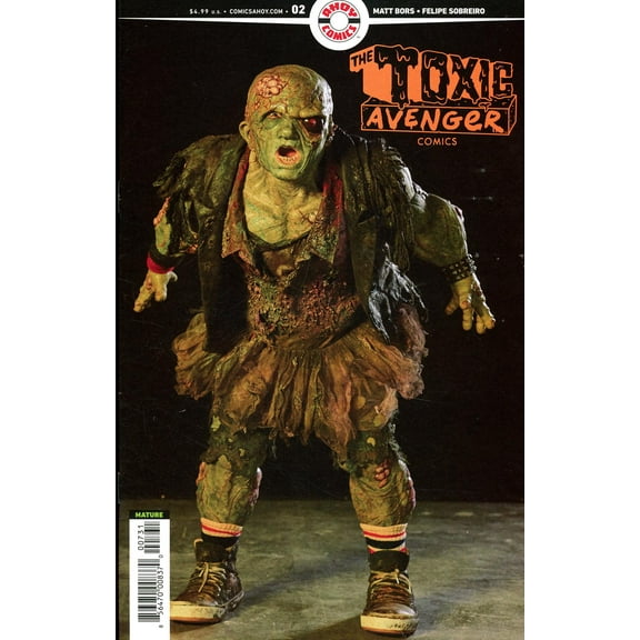 Toxic Avenger Comics #2C VF ; Ahoy Comic Book