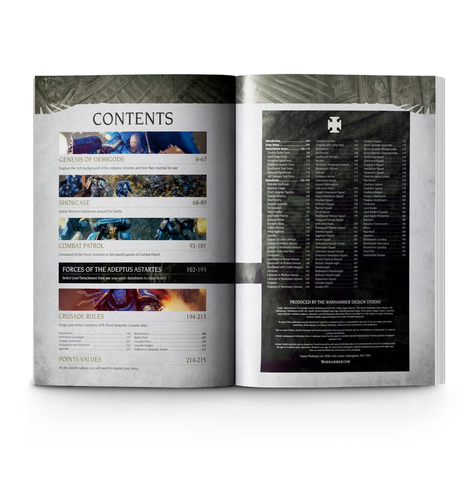 Warhammer 40,000: Space Marines, (Hardcover)