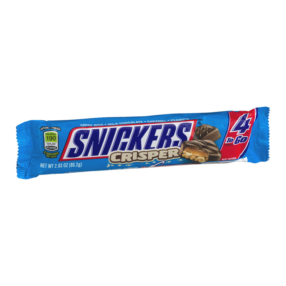 SNICKERS Crisper Chocolate Bar, 2.83 oz
