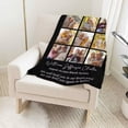 thumbnail image 3 of AISENIN Customized Memorial Photo Blanket Custom Memory Blanket with Picture for Loved One Lost Personalized Sympathy Throw Blanket for Loss of Mom Dad Pet Husband, 3 of 4