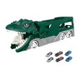 thumbnail image 3 of Juguete de pista de transporte de dinosaurios, novedad para niños de 3 años, regalo de cumpleaños Verde, 3 of 9