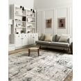 thumbnail image 4 of Loloi Alchemy Abstract Silver / Graphite Area Rug, 4 of 5