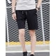 thumbnail image 4 of Pantalones cortos casuales para hombre, cómodos y a la moda, transpirables, para entrenamiento, para tallas grandes y altas, de lino, holgados, informales, de verano, para hombre, con, 4 of 8