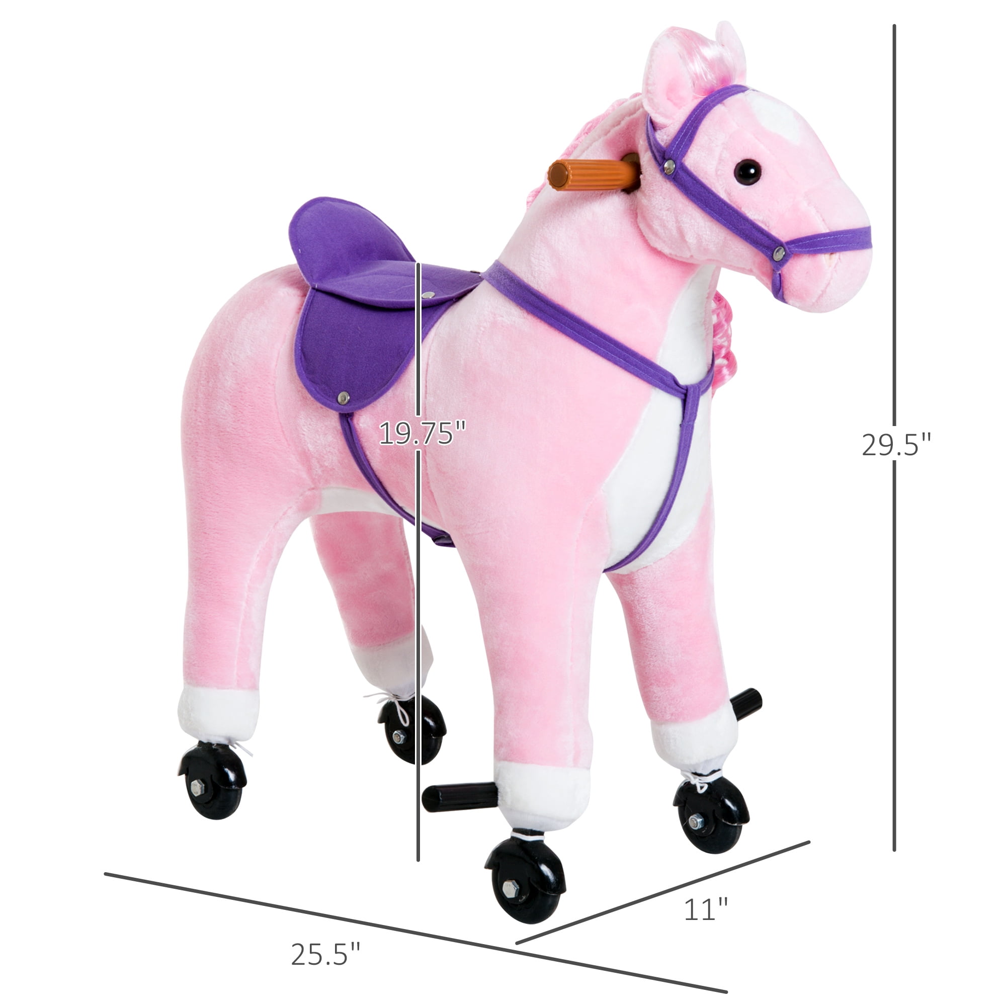 Walking horse with wheels hotsell