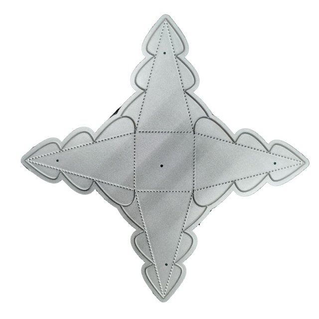Toystoory Paquete de troqueles, molde de caja de regalo en forma de árbol de Navidad, plantilla portátil para manualidades, plantilla de grabado en Cocina y Comedor Toystoory HA075173-01