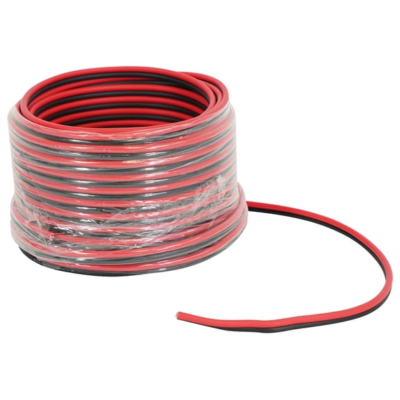 Rockville RED 14G50 OFC 14 Gauge 50 Foot 100% Copper Speaker Wire Car Audio