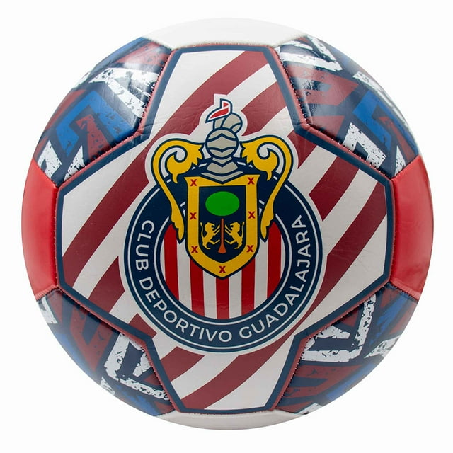 Balón de Fútbol No. 5 Club Deportivo Guadalajara S100 Blanco
