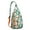 Orange-5, variant on Boho Daisy Floral Sling Backpack – Retro Watercolor Wildflower Crossbody Daypack with Vintage Bloom & Country Garden Aesthetic, Lightweight Travel Bag for Women & Nature Lovers