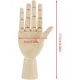 thumbnail image 5 of Maniquí de arte modelo de mano mujer escultura de mano maniquí cuerpo de madera artista modelo articulado modelos articulados JAMW Sencillez, 5 of 5