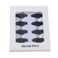 thumbnail image 2 of Ziurtnc 8 Pcs Clothes Pins Anti-slip Lightweight Anti-exposure Collar Pins Safety Pins Headwrap Fixing Tool Scarf Fixer Pin Plastic Brooch, 2 of 8