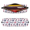 thumbnail image 2 of Fotbe Sailing Marine Travel Estuche para Lápices de Cuero con Estampado, Estuche con Cremallera Resistente, Organizador Compacto y Elegante para Papelería, 2 of 7