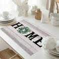 thumbnail image 5 of Farmhouse HOME Placemats Set of 4, Summer Eucalyptus Leaves Table Mats Washable Heat-Resistant Non-Slip Place Mats for Kitchen Dinner Table Indoor Outdoor Decor,13x19 Inch, 5 of 9