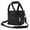 Black, variant on Multifunction Drink Carrier Caddy with Shoulder Strap Thermal Insulation Beverage Tote Bag Family Size 4 Compartment Adjustable Fits Large & Small Drinks Non-