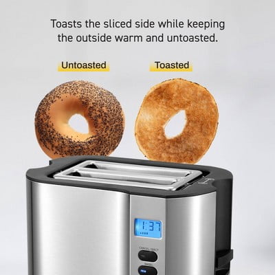 2-Slice Toaster - Stainless Steel