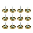 thumbnail image 3 of Mirror Screws, Decorative Cap Fasteners Cover Nails, Electroplated, Bright Golden 25mm/1" 12 pcs, 3 of 7