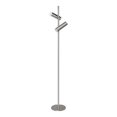 thumbnail image 1 of Dainolite Constance 2-Light 12W Modern Metal Floor Lamp in Satin Chrome, 1 of 1