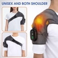 thumbnail image 2 of Electric Heating Vibration Massage Shoulder Brace Support Belt Therapy For Arthritis Joint Injury Pain Relief, 2 of 3