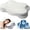 White, variant on Mellow Cloud Pillow, Ergonomic Memory Foam Cloud Align Pillow for Neck Support, Mellow Sleep for Sleeping Side, Back, and Stom (Blue)