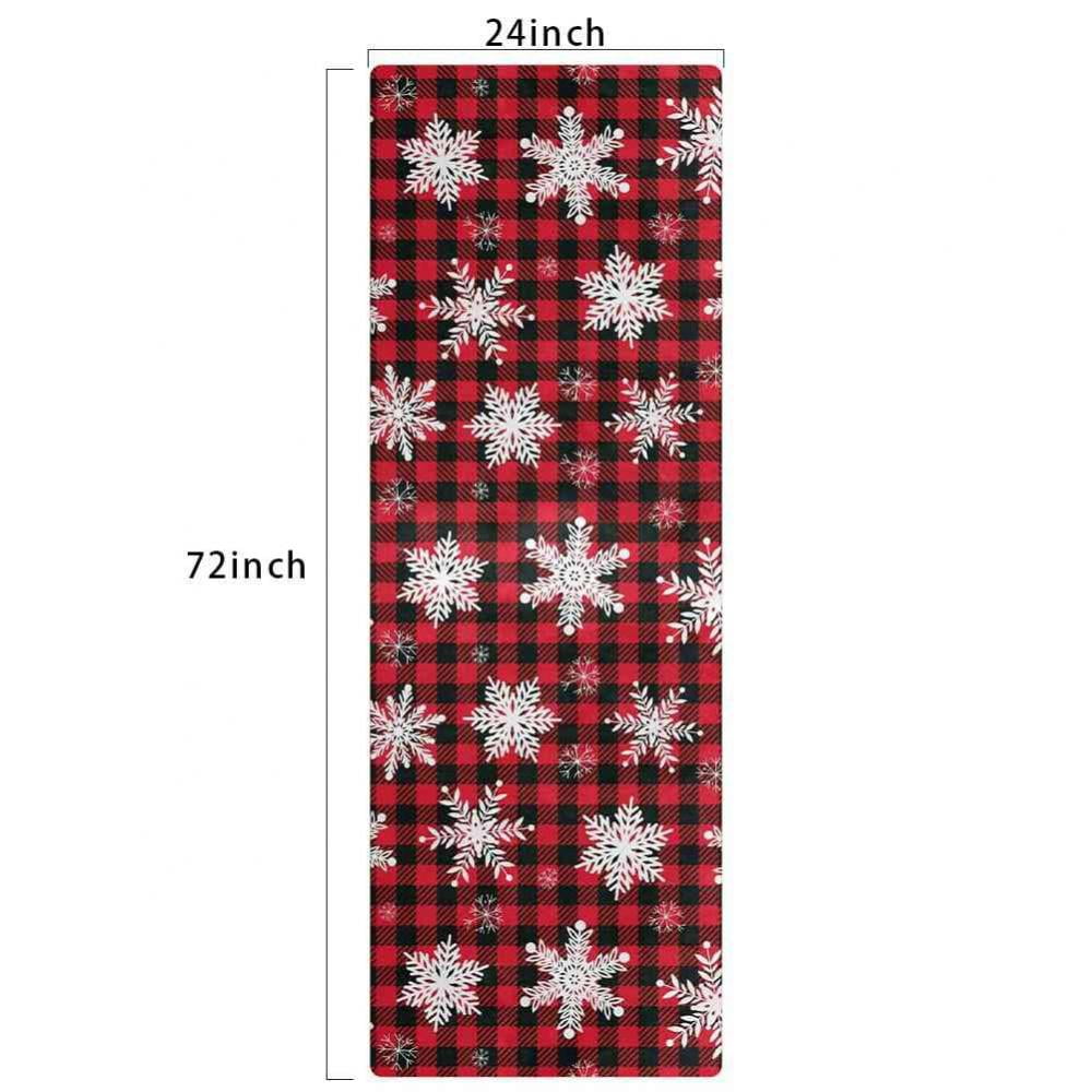 Clearance! EQWLJWE Non-Slip Christmas Rugs Christmas Mats 16 x 24  Inches，Holiday Rugs Winter Welcome Doormats Floor Mat for Indoor Outdoor  Xmas Rug
