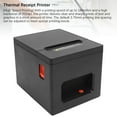 thumbnail image 3 of Impresora De Recibo Térmico De 80 Mm, Impresora De Recibo POS Con Conexión USB Y , Soporte De Cajón De Efectivo, Impresión Gráfica, 3 of 7