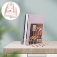 thumbnail image 5 of Bookend en forma de corazón Bookend Retractable Book Book Rack Freestand Book Book Organizador de libros Delicados, 5 of 5