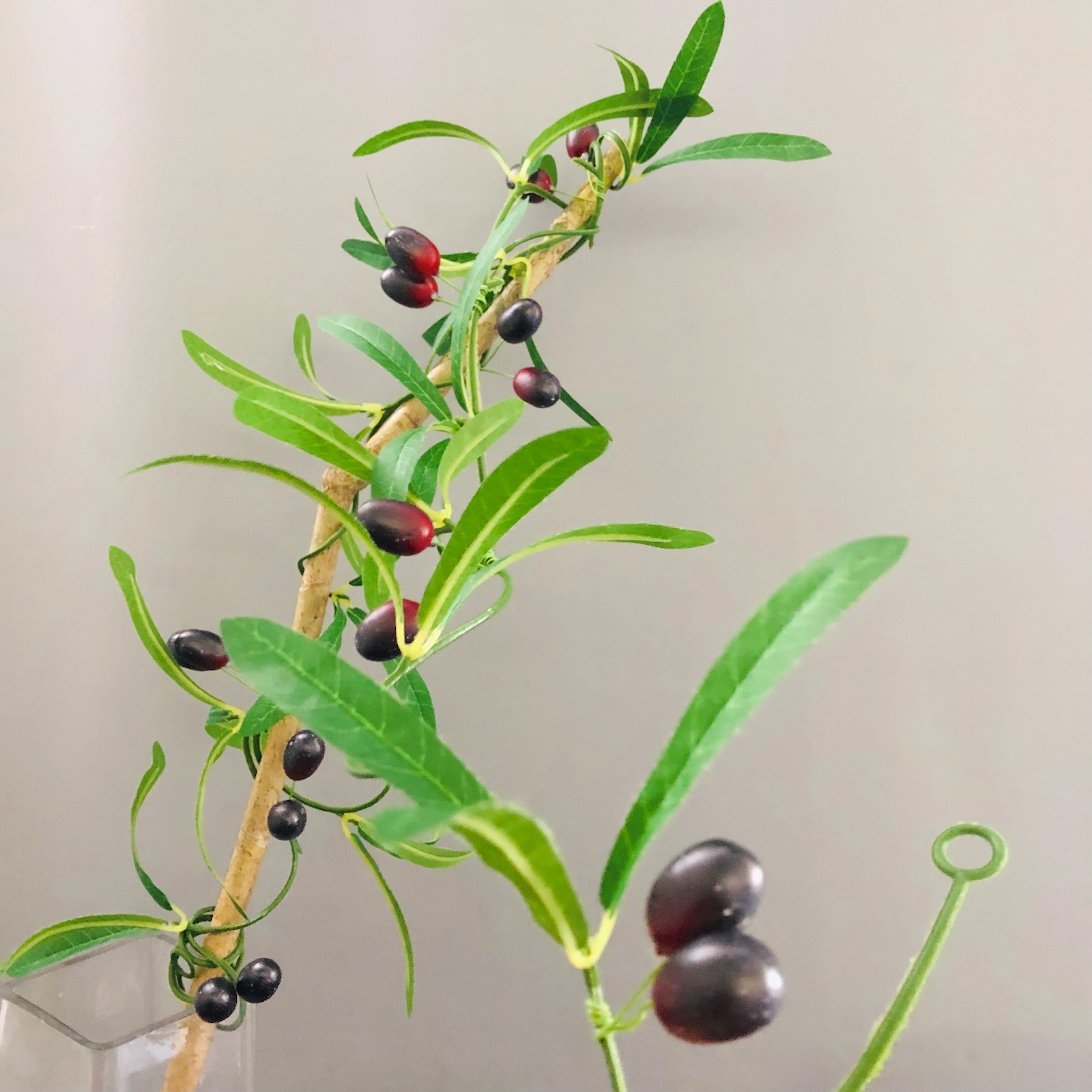 Artificial Olive Leaf Olive Vines Garland Ivy Olive Branch Greenery