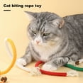 thumbnail image 4 of sunsanly Cat Teething Chew Toys Gum Protection Boredom Relief Toys Interactive Bite-resistant Dental Cotton Rope Toys for Aggressive Cats And Kittens Indoor Interaction, 4 of 7