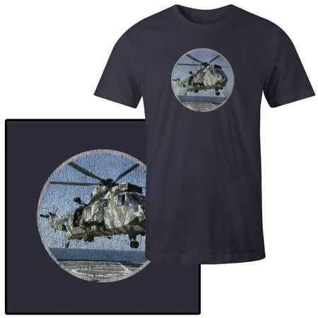 Royal Navy Sea King - Men's British Sea King HC-4 Royal Navy Helicopter War T-Shirt