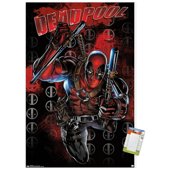 Marvel Comics - Deadpool Wall Poster, 14.725" x 22.375"