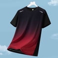 thumbnail image 5 of hoksml Men's Ombre Graphic T Shirts Short Sleeve Crew Neck Casual Tees for Summer, 5 of 5