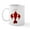 White, variant on CafePress - Crawfish Fleur De Craw Mug - 11 oz Ceramic Mug - Novelty Coffee Tea Cup
