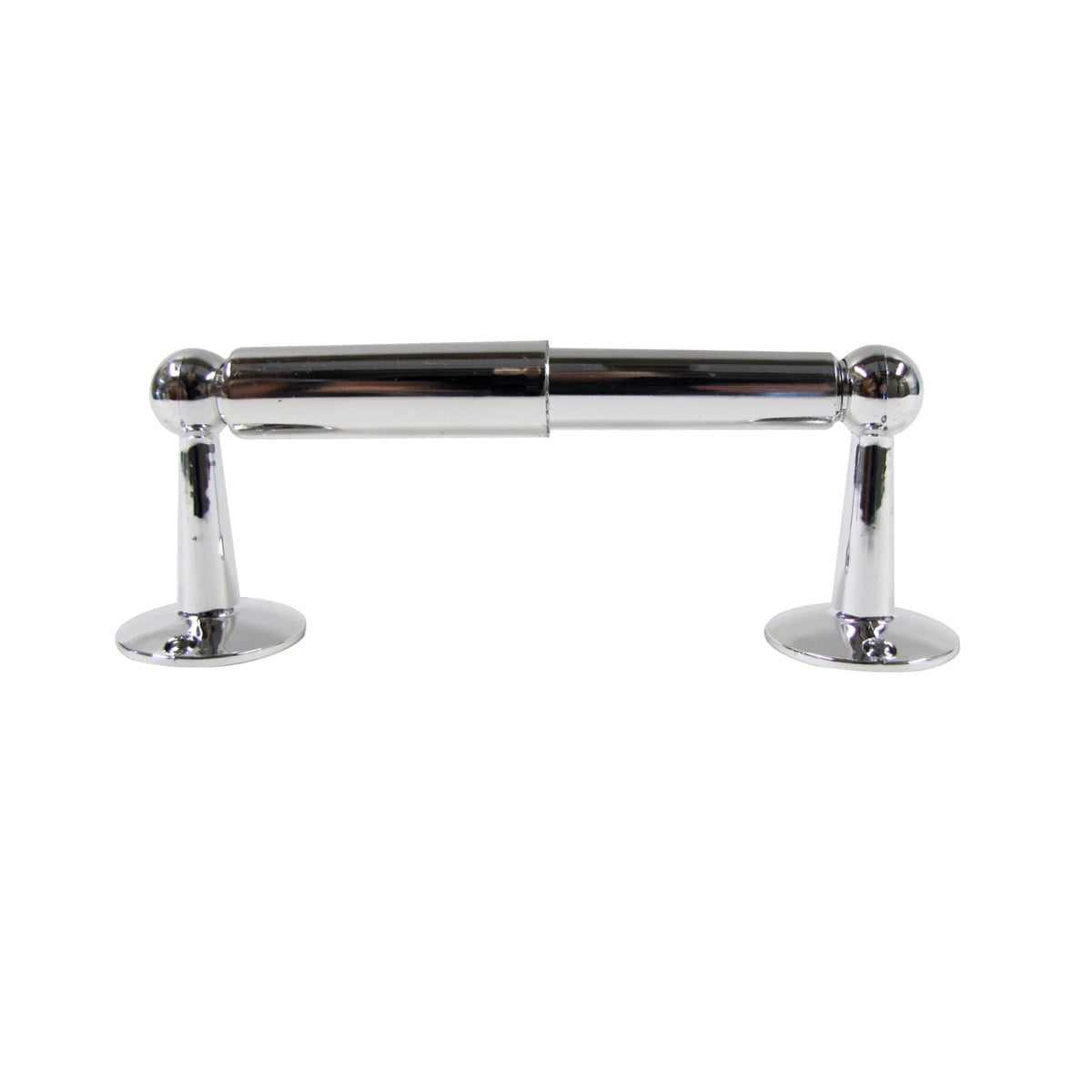 TreasureGurus Chrome Wall-Mounted Toilet Paper Holder & Dispenser