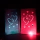 thumbnail image 2 of Bolsas Luminosas BLESIY 10pcs Té Sin Llama Estrella Lunar Doble Corazón, 2 of 8