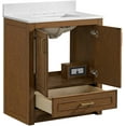 thumbnail image 5 of Miseno MN241V30MPW Lucerne 30" Single Basin Vanity Set - Dark Maplewood, 5 of 7