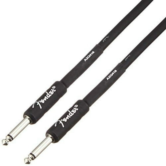 Fender Professional 18.6' Instrument Cable - Black