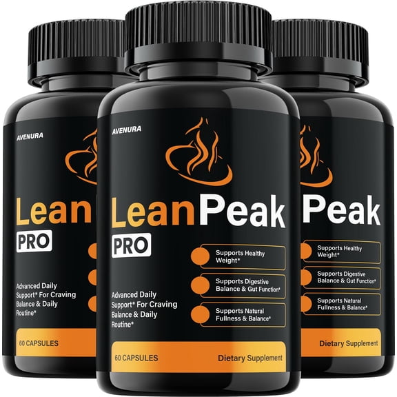 Lean Peak Advanced Keto Capsules – LeanPeak Pills Advanced Blend Formula, Extra Strength, 3 Pack, 180 Capsules