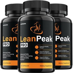 Lean Peak Advanced Keto Capsules &ndash; LeanPeak Pills Advanced Blend Formula, Extra Strength, 3 Pack, 180 Capsules