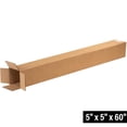 thumbnail image 2 of Box Partners Tall Corrugated Boxes 5" x 5" x 60" Kraft 20/Bundle 5560, 2 of 4