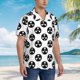 thumbnail image 3 of Fotbe Gear Tools Camisa Hawaiana para Hombre Unisex – Camisa Casual de Verano con Botones de Manga Corta de Algodón y Lino,3X-Large, 3 of 7