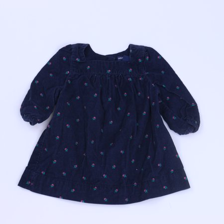 

Pre-owned Gap Girls Navy Dress size: 3-6 Months